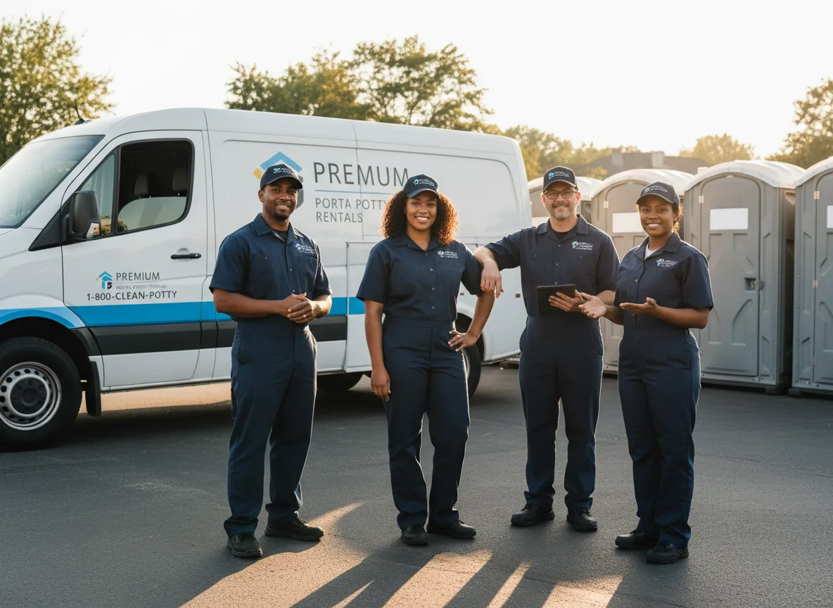VIP Portable Toilets company in Rayland, OH